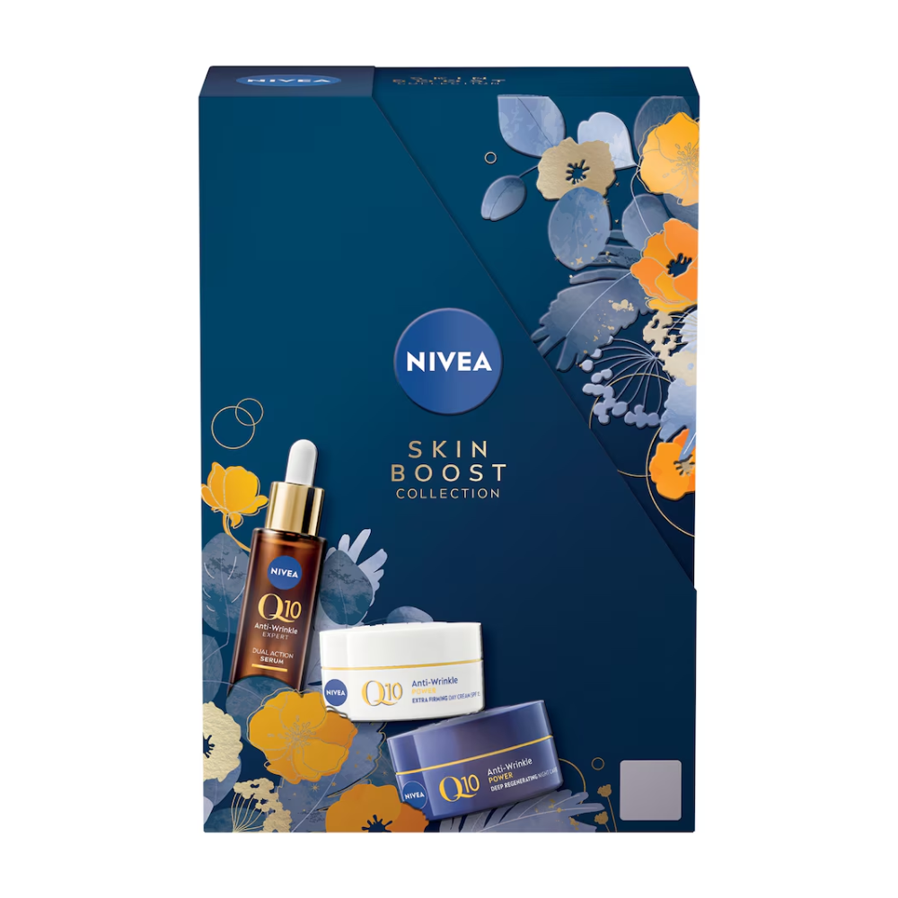 Nivea Skin Boost Collection Anti-Wrinkle Q10 3 Piece Gift Pack