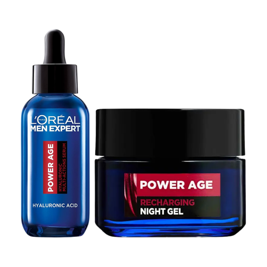L'Oreal Paris Men Expert Power Age Night Gel & Serum Duo