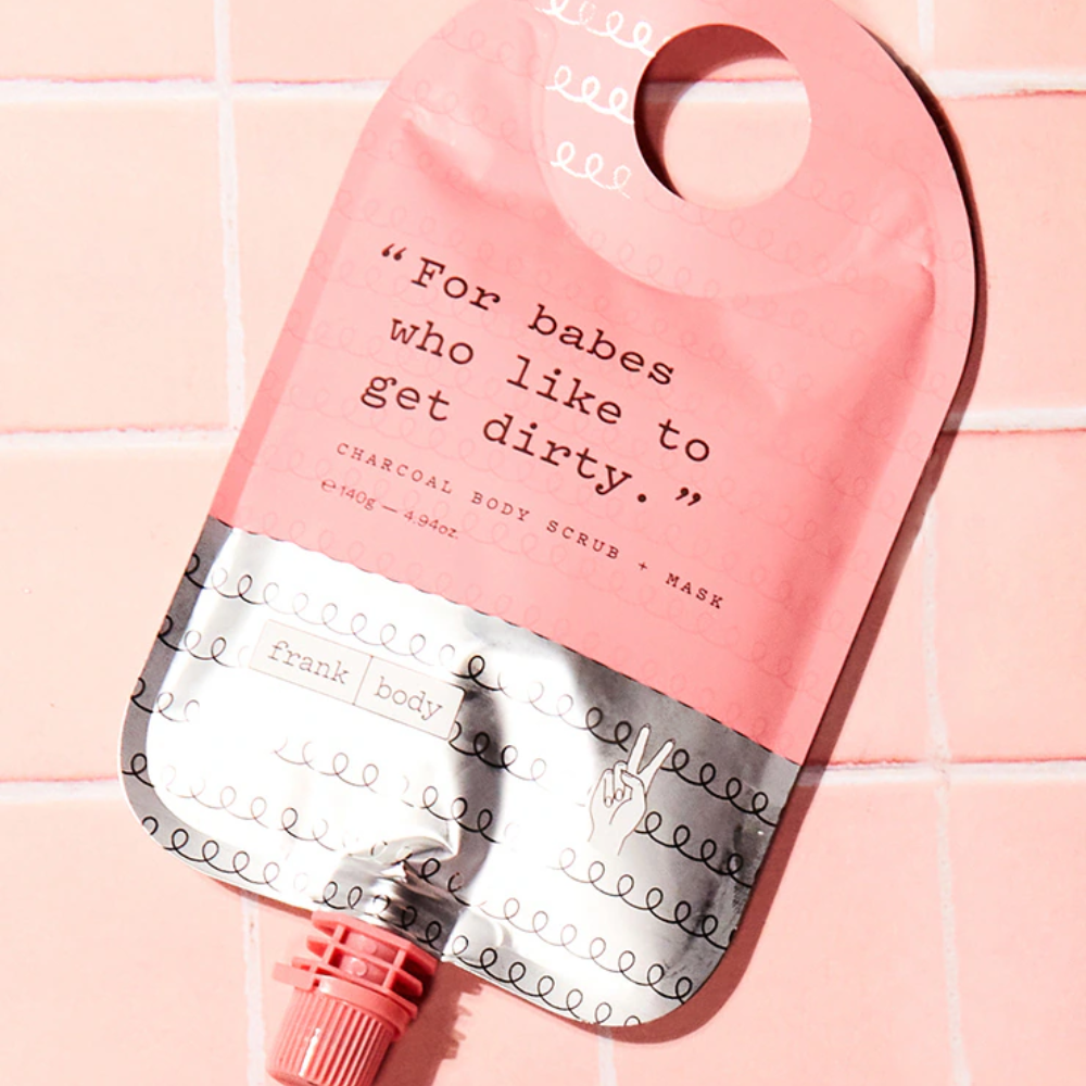 5 x Frank Body Charcoal Body Scrub + Mask 140mL