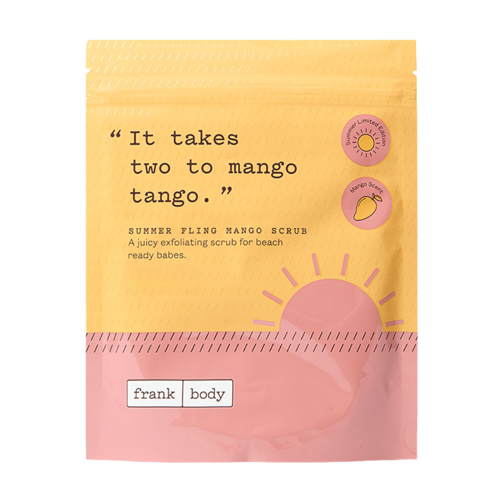 3 x Frank Body Summer Fling Mango Scrub 120g