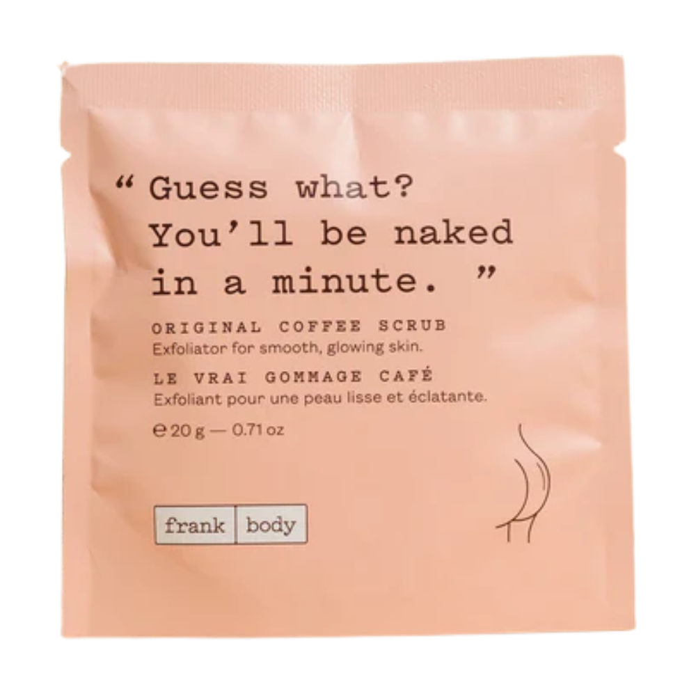 4 x Frank Body Original Mini Scrub 20g