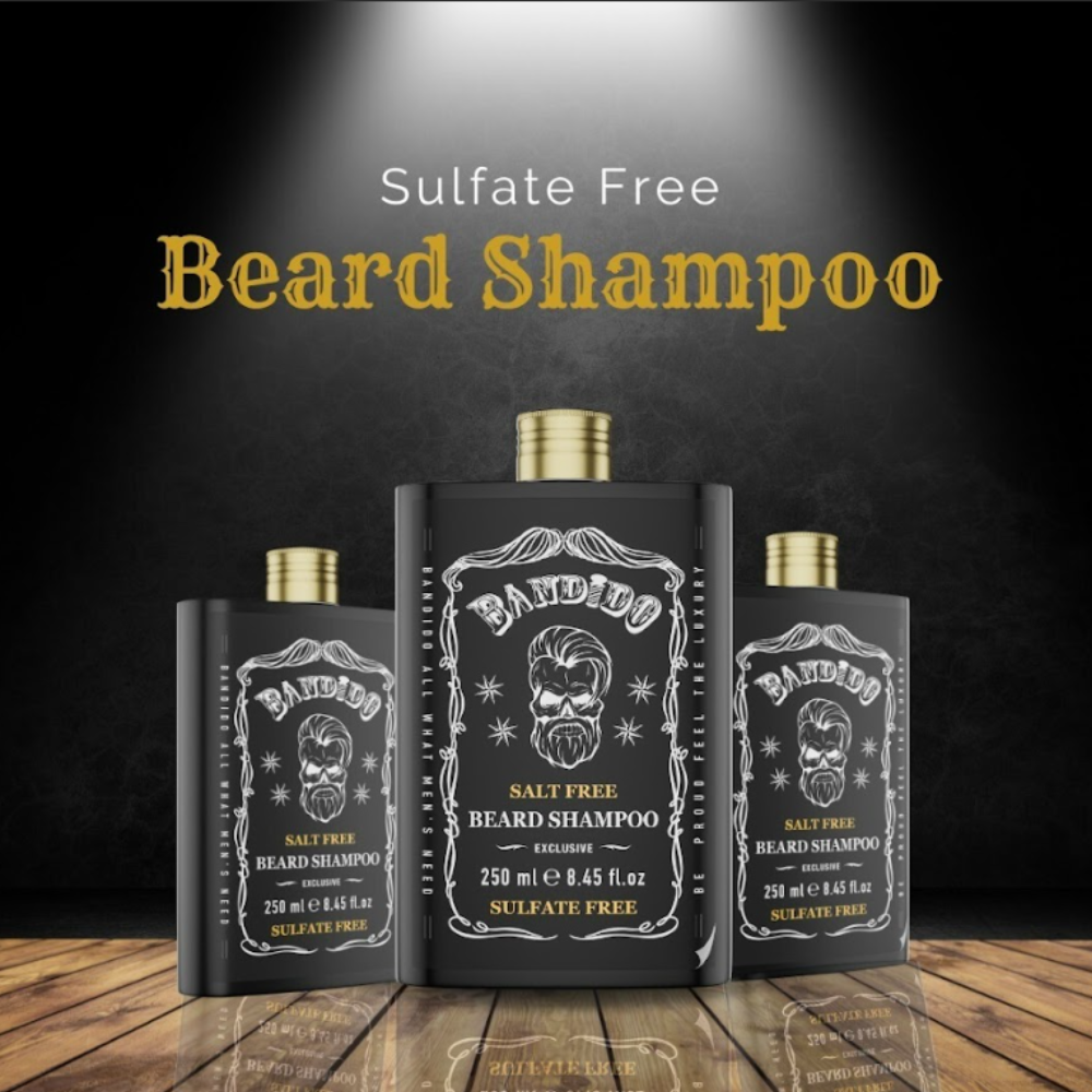 Bandido Premium Sulfate Free Beard Shampoo 250mL