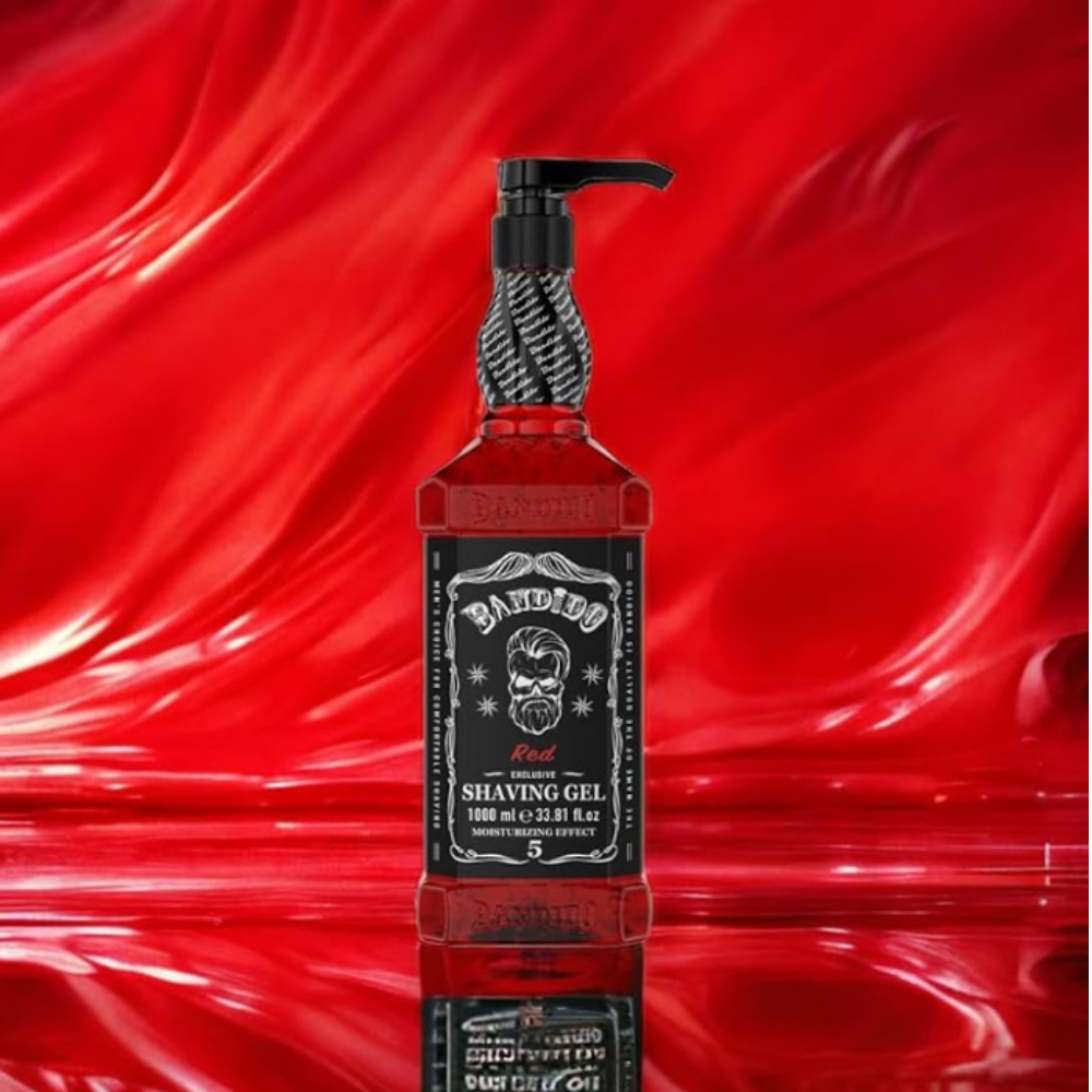 Bandido Shaving Gel 1000mL - No5 Red