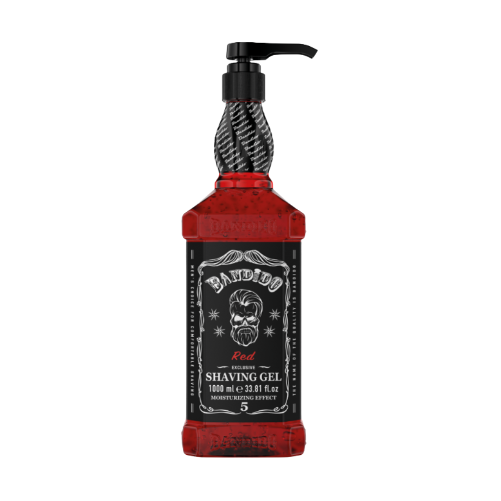 Bandido Shaving Gel 1000mL - No5 Red