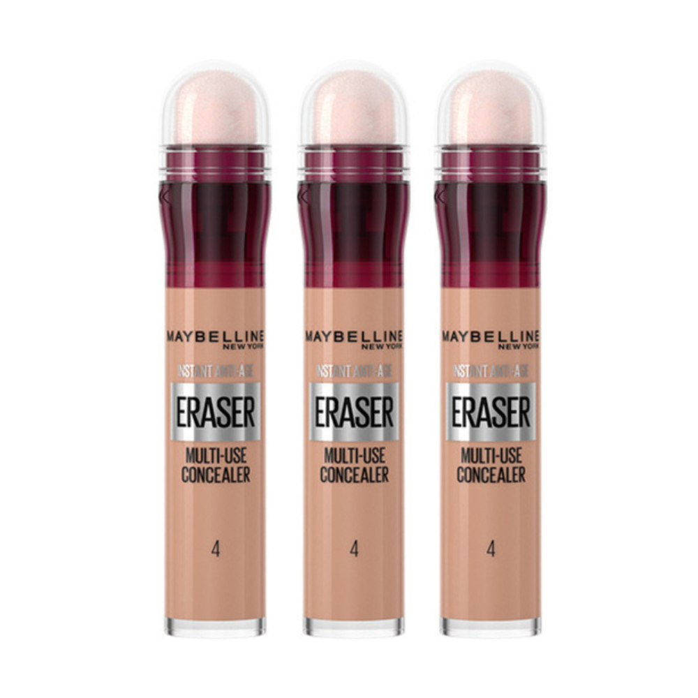 3 x Maybelline Instant-Age Eraser Multi-Use Concealer 6mL - 04
