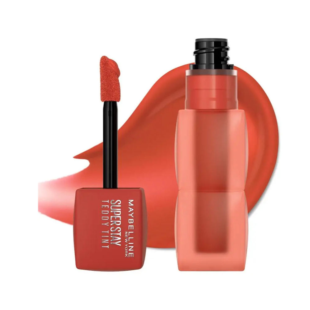 2 x Maybelline Superstay Teddy Tint Lipstick 5mL - 75 Latte To Go