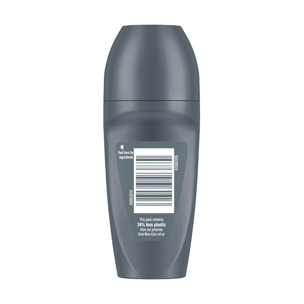 6 x Dove Men+Care 48H Protection Invisible Fresh Antiperspirant Deodorant Roll On 50mL