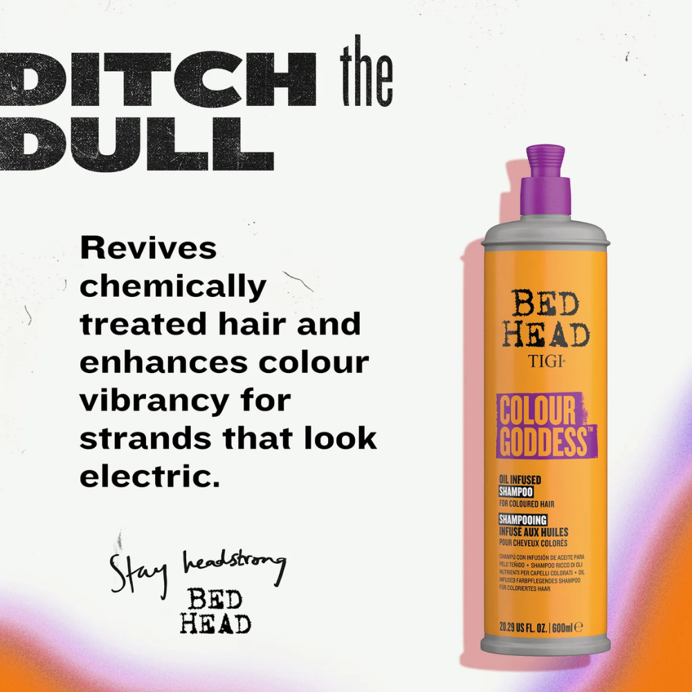 TIGI Bed Head Colour Goddess Oil Infused Shampoo 970mL