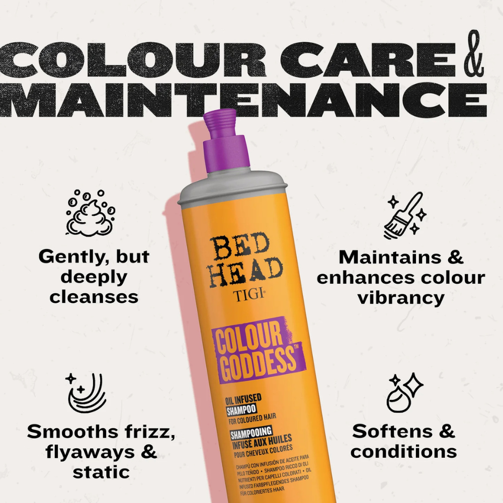 TIGI Bed Head Colour Goddess Oil Infused Shampoo 970mL