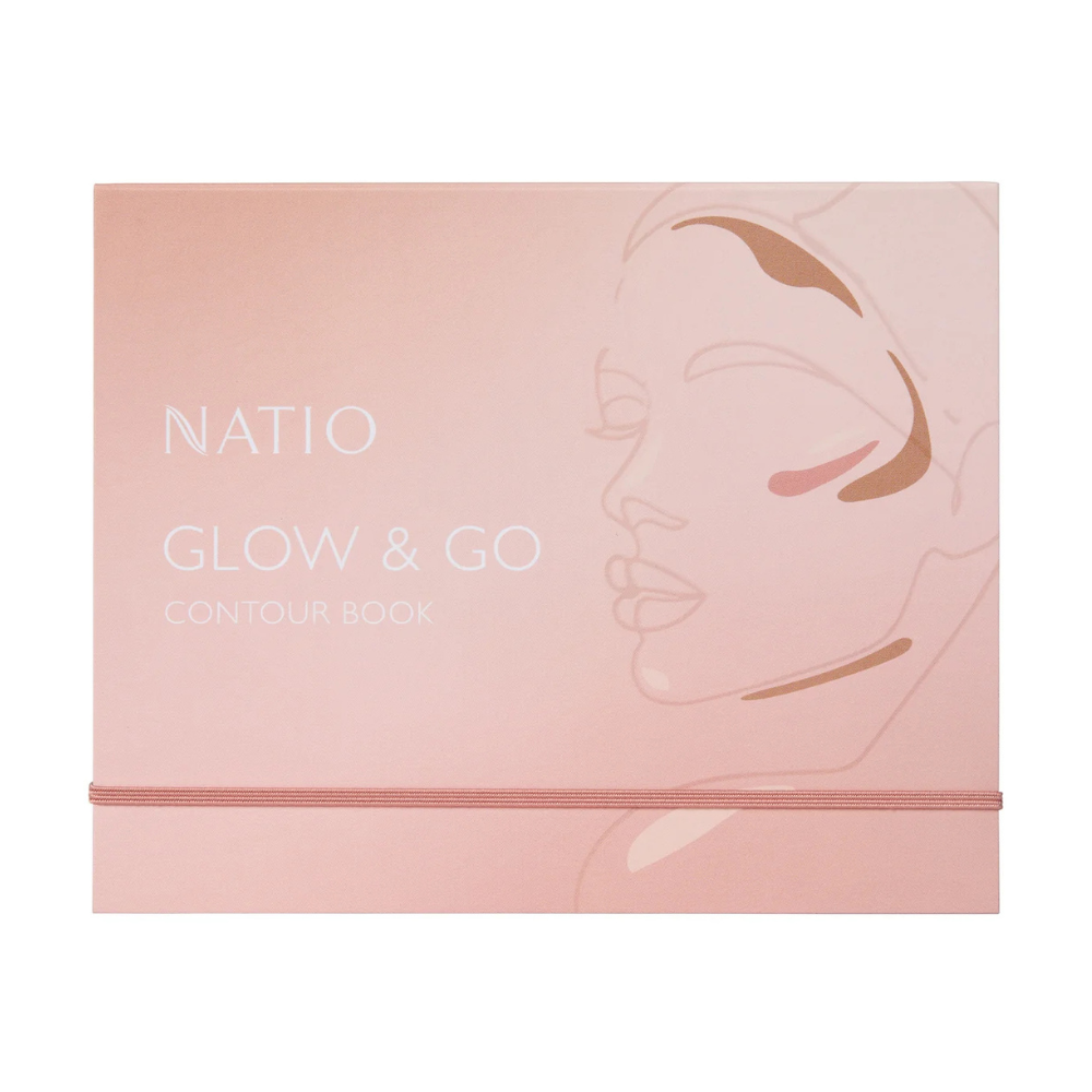 Natio Glow & Go Contour Book 30g