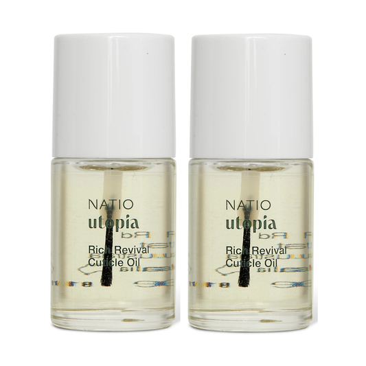 2 x Natio Utopia Rich Revival Cuticle Oil 15mL