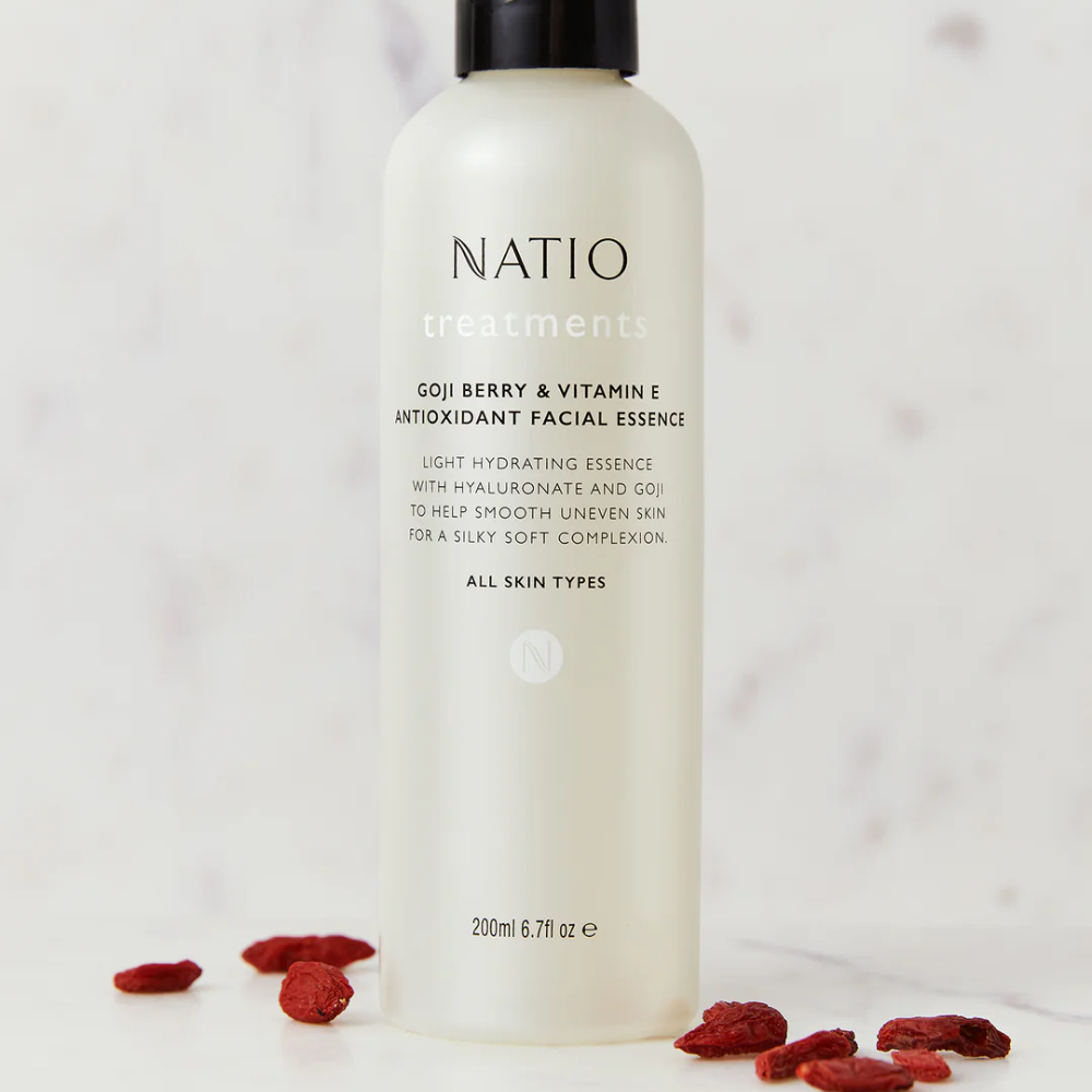 Natio Treatments Goji Berry & Vitamin E Antioxidant Facial Essence 200mL