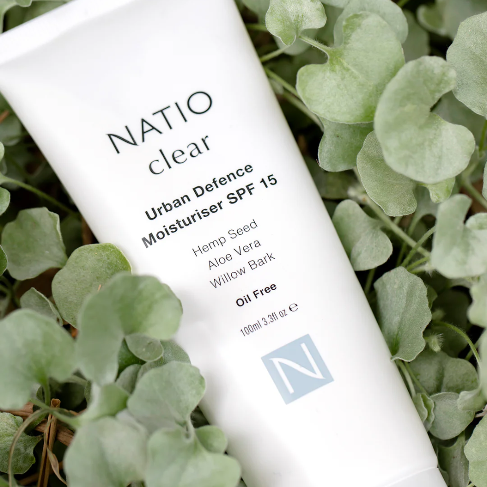 2 x Natio Clear Urban Defence Moisturiser SPF15 100mL