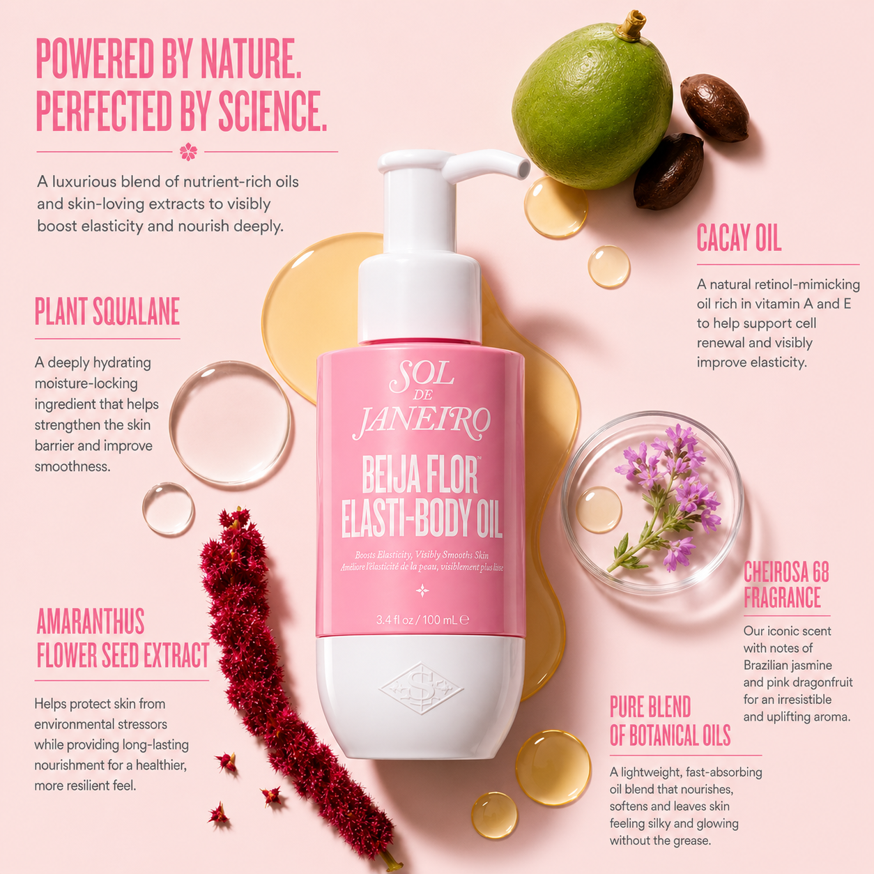 Sol de Janeiro Beija Flor Elasti Body Oil 100mL