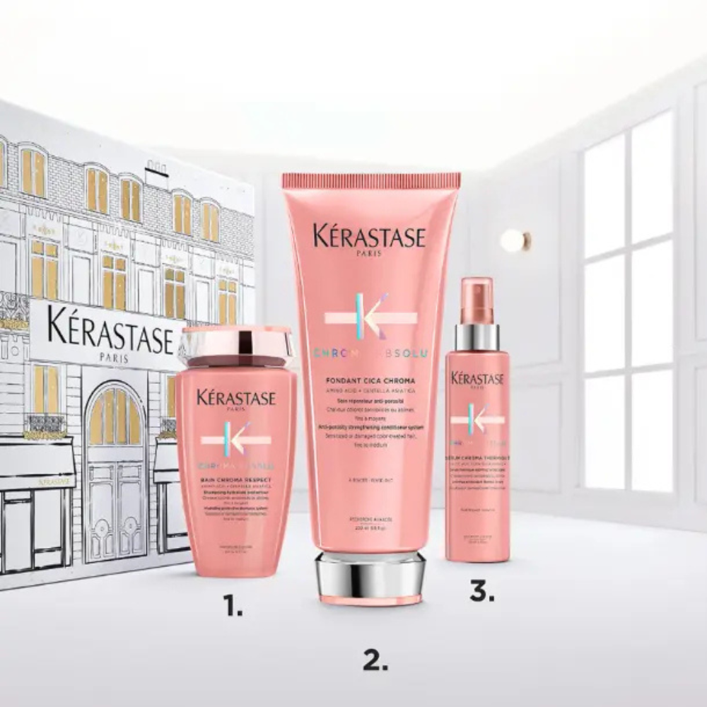 Kerastase Chroma Absolu Fondant Holiday 3 Piece Gift Set