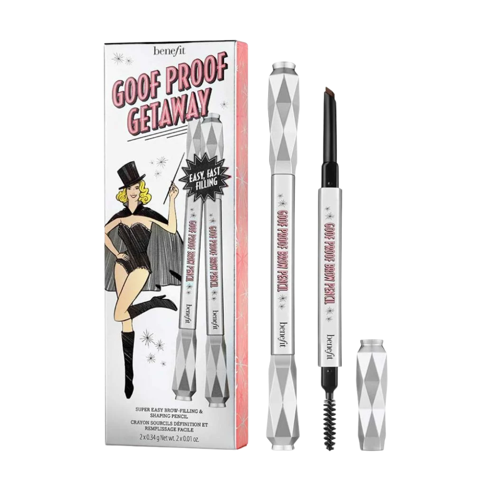 Benefit Goof Proof Getaway Brow Duo Set 2x0.034g - 03 Warm Light Brown
