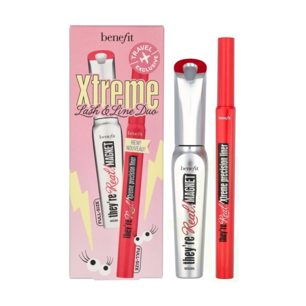 Benefit They're Real! Xtreme Lash & Line Duo Mascara & Eyeliner Gift Set