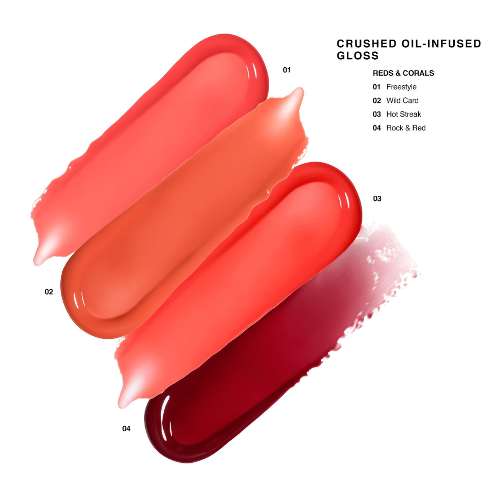 Bobbi Brown Crushed Oil-Infused Lip Gloss 6mL - Rock And Red