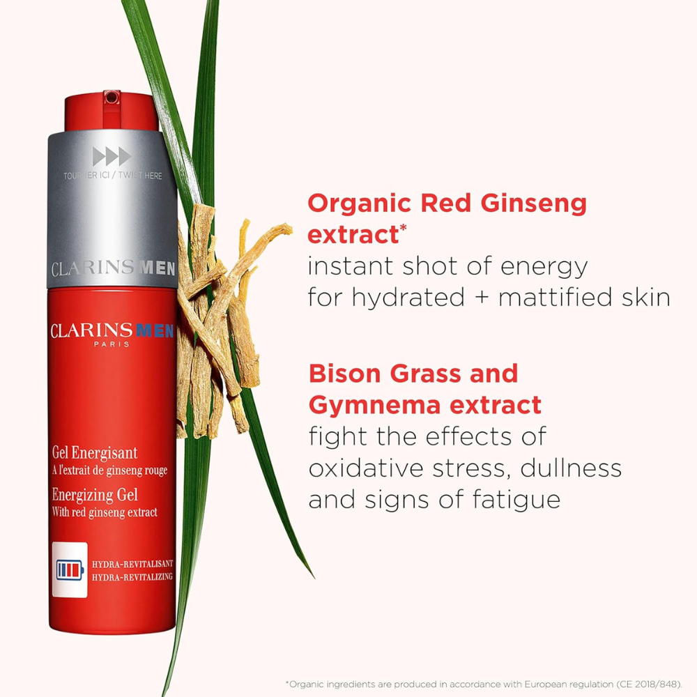 Clarins Men Energizing Gel Moisturiser 50mL