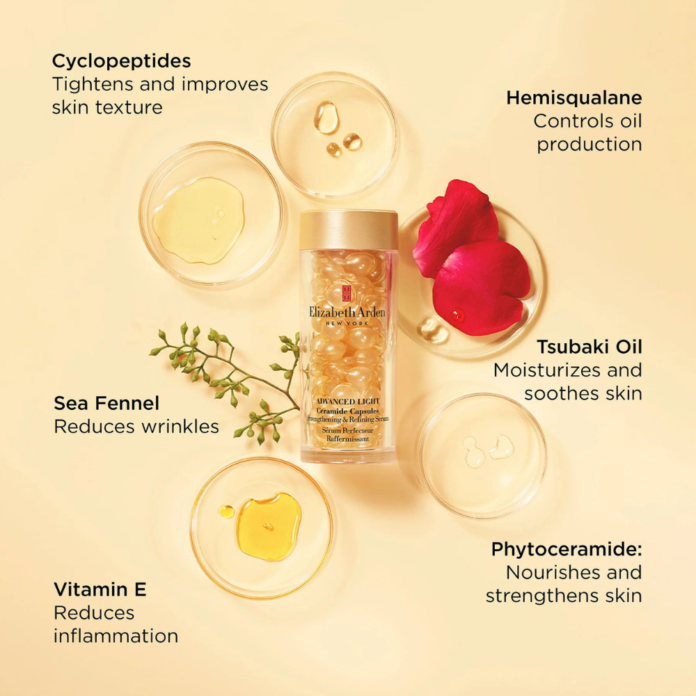 Elizabeth Arden Advanced Light Ceramide 60 Capsules Face 28mL