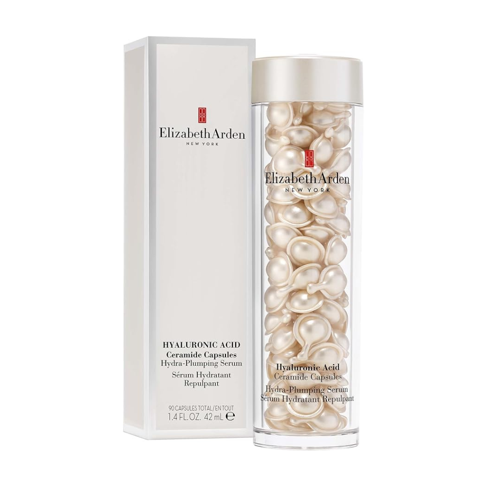 Elizabeth Arden Hyaluronic Acid Hydra-Plumping Serum Ceramide 90 Capsules Face 42mL