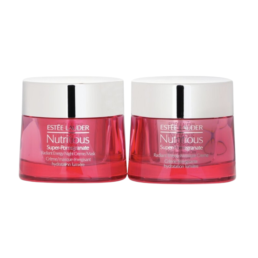 Estee Lauder Nutritious Super-Pomegranate Day & Night Radiance Gift Set Duo