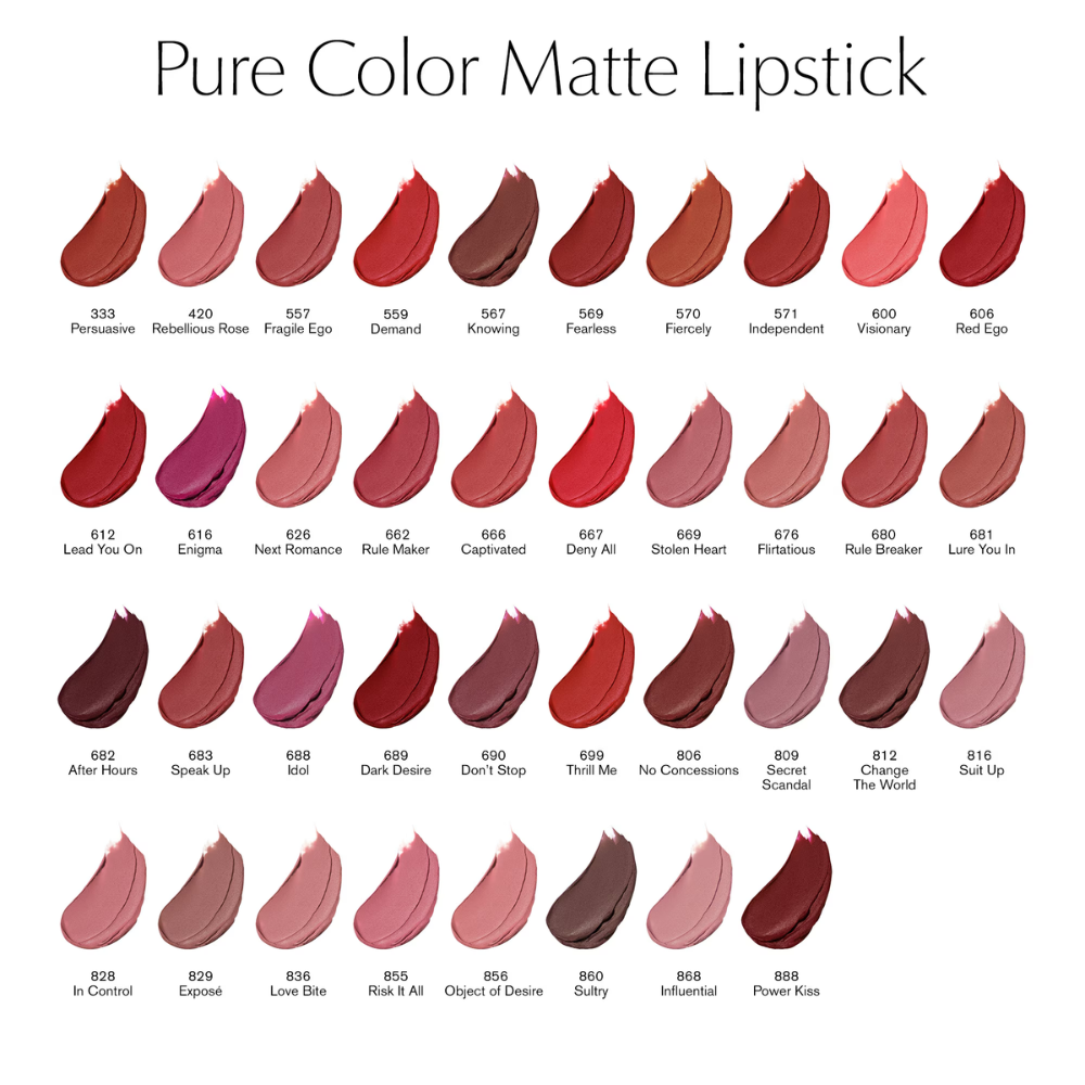 Estee Lauder Pure Color Matte Lipstick 3.5g - 676 Flirtatious