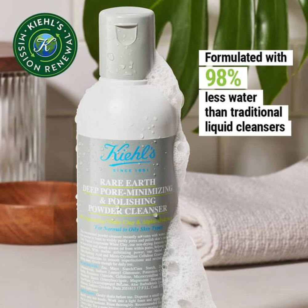 Kiehl's Rare Earth Deep Pore-Minimizing & Polishing Powder Cleanser 100g