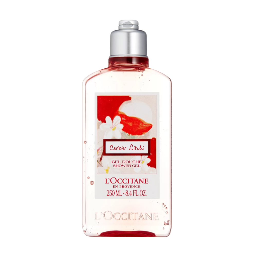 L'Occitane Cerisier Litchi Cherry Blossom Shower Gel 250mL