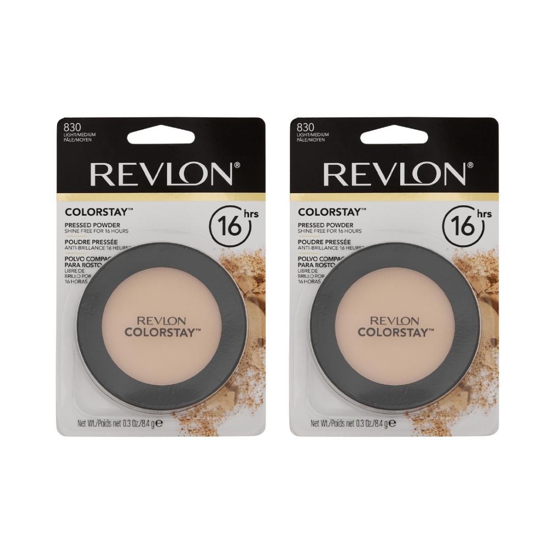 2 x Revlon ColorStay Pressed Powder 8.4g - 830 Light/Medium