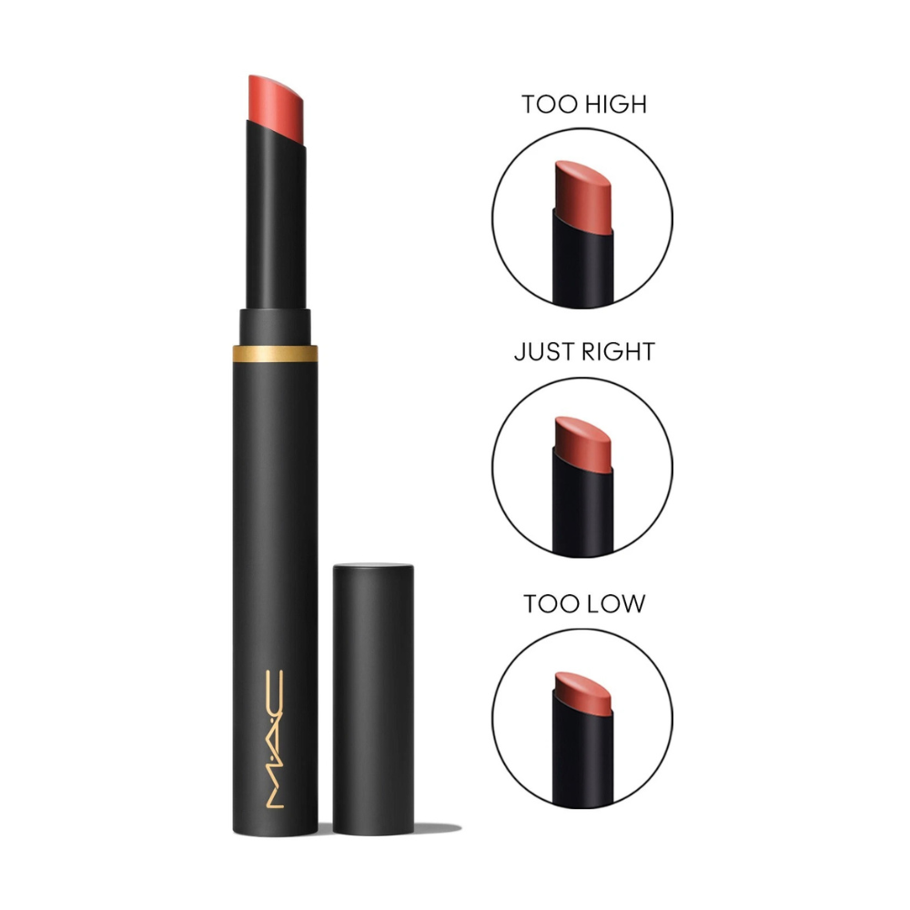 MAC Powder Kiss Velvet Blur Slim Stick Lipstick 2g - 879 Love Clove