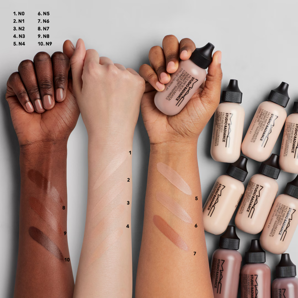 MAC Studio Radiance Face And Body Radiant Sheer Foundation 50mL - N1