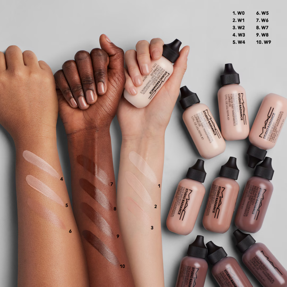 MAC Studio Radiance Face And Body Radiant Sheer Foundation 50mL - W0