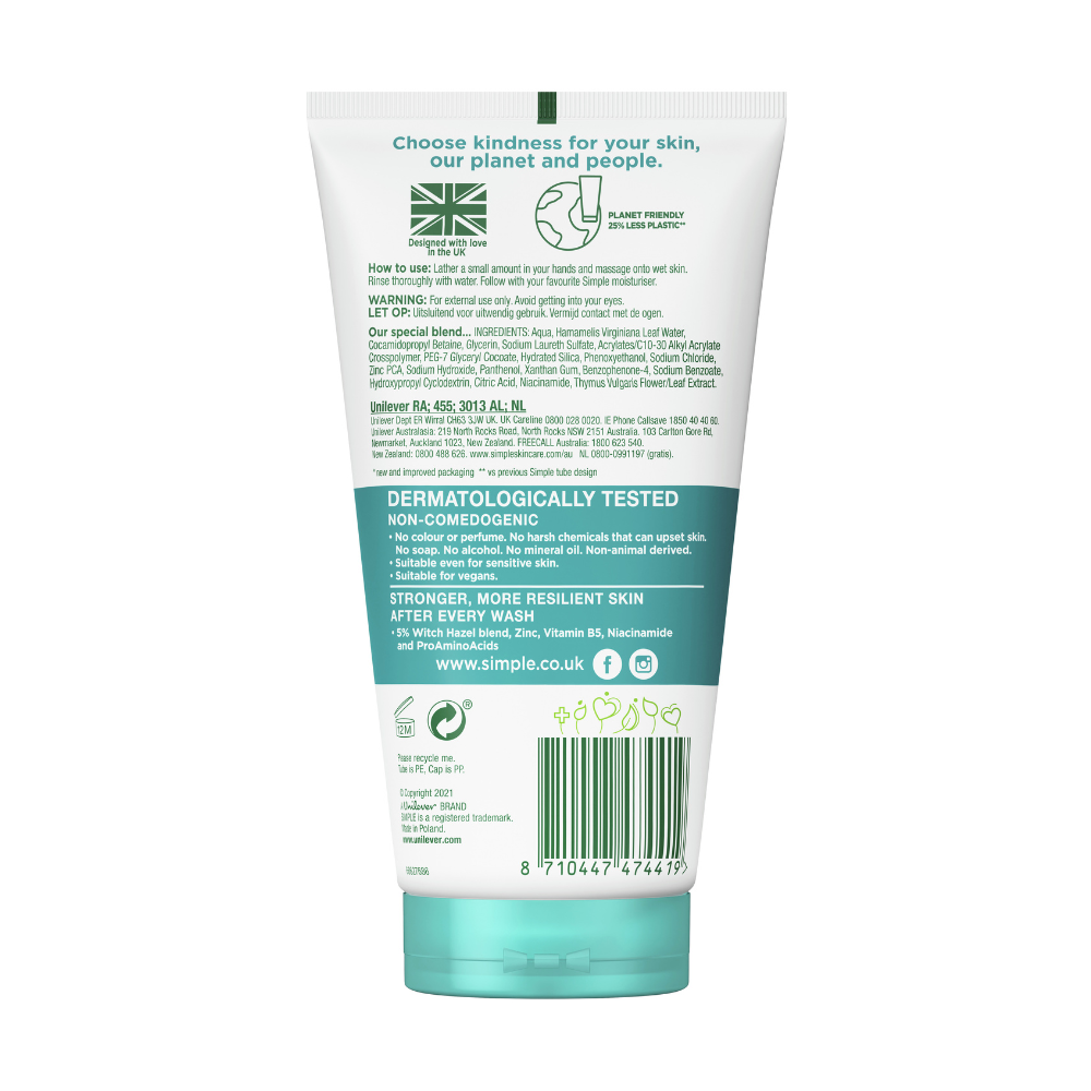 6 x Simple Purifying Gel Wash 150mL