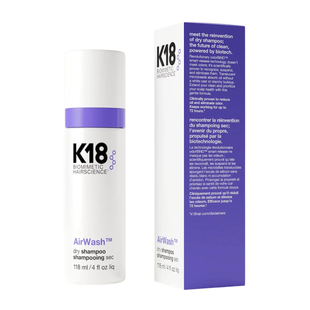 K18 AirWash Dry Shampoo 118mL