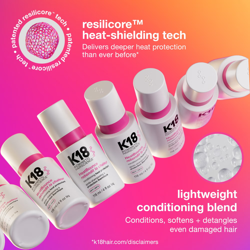 K18 HeatBounce Conditioning Heat Protectant 236mL