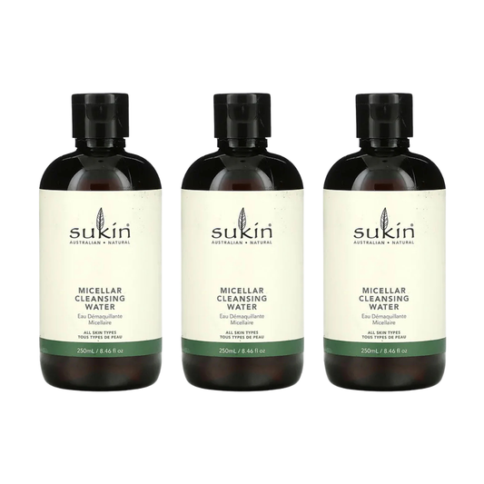 3 x Sukin Micellar Cleansing Water 250mL