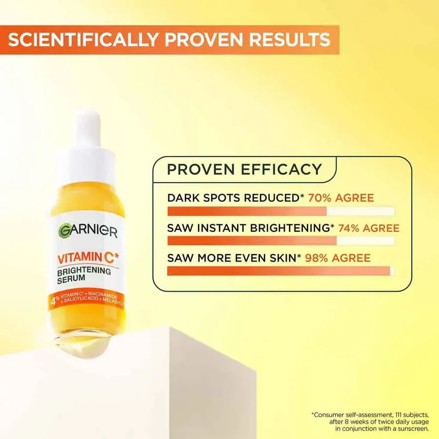Garnier Vitamin C Brighening 3 Piece Routine Set