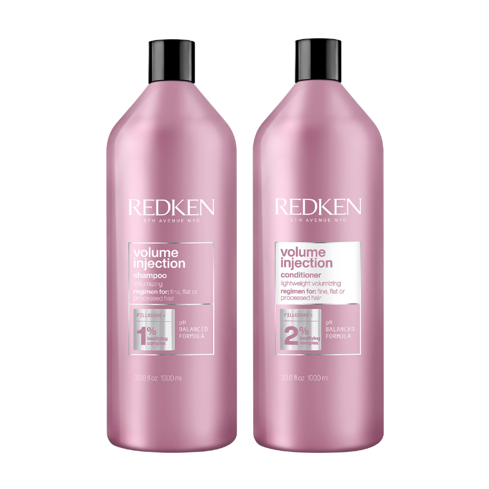 Redken Volume Injection Shampoo & Conditioner 1000mL Duo