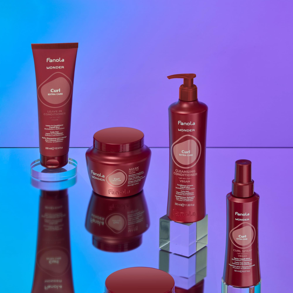 Fanola Wonder Curl Extra Care Cleansing Conditioner 350mL