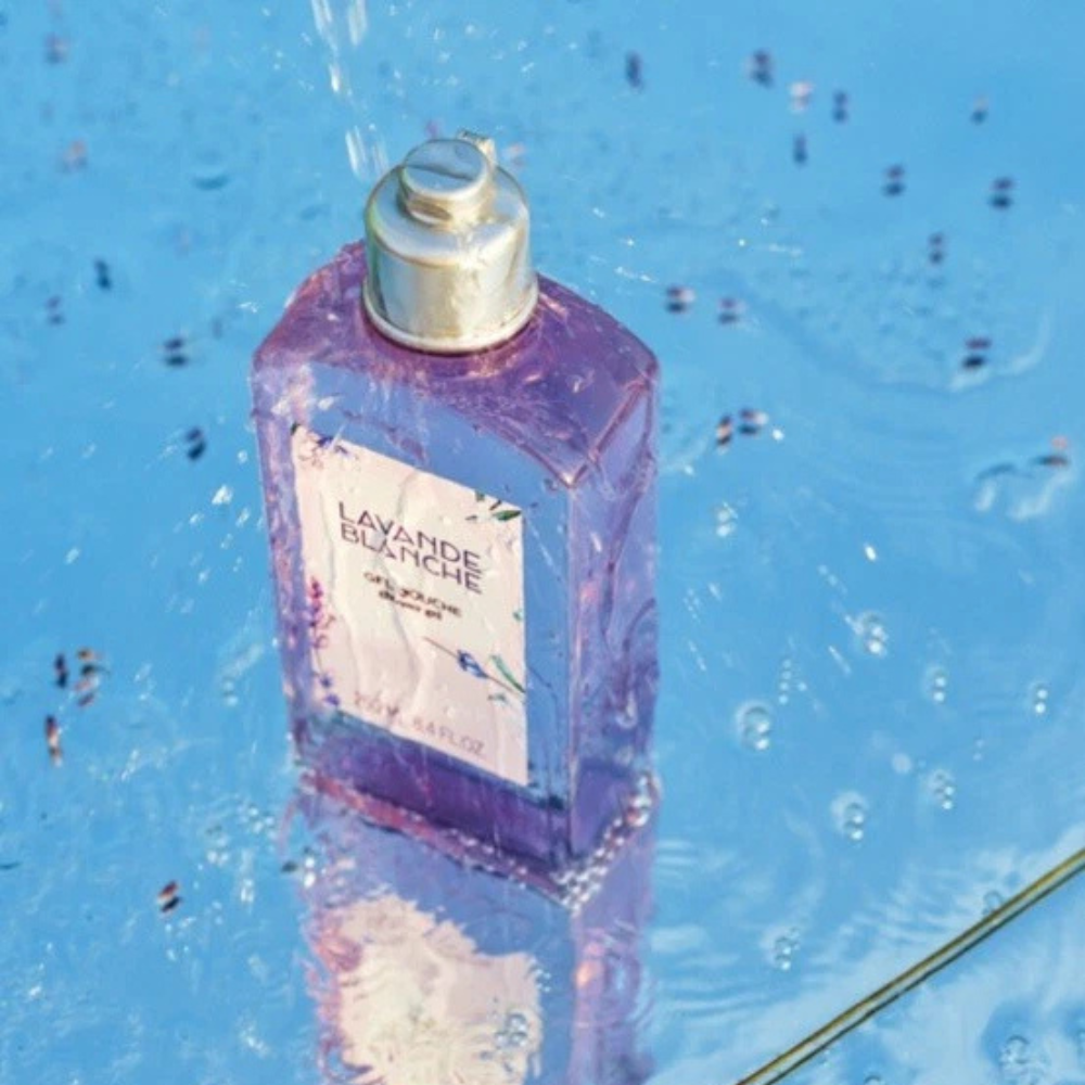 L'Occitane Lavande Blanche Lavender Perfumed Shower Gel 250mL