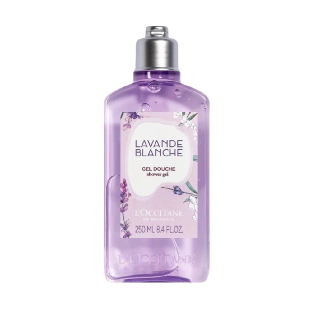 L'Occitane Lavande Blanche Lavender Perfumed Shower Gel 250mL