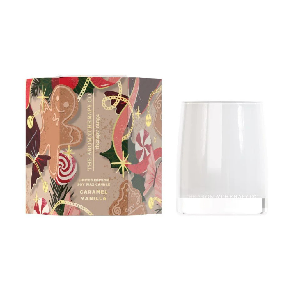 The Aromatherapy Co. Therapy Candle 80g - Caramel Vanilla