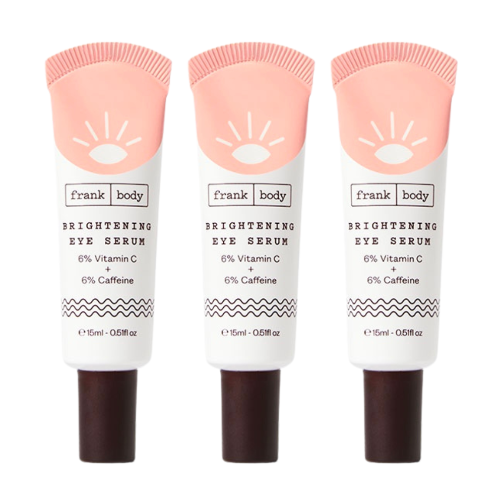 3 x Frank Body Brightening Eye Serum 15mL