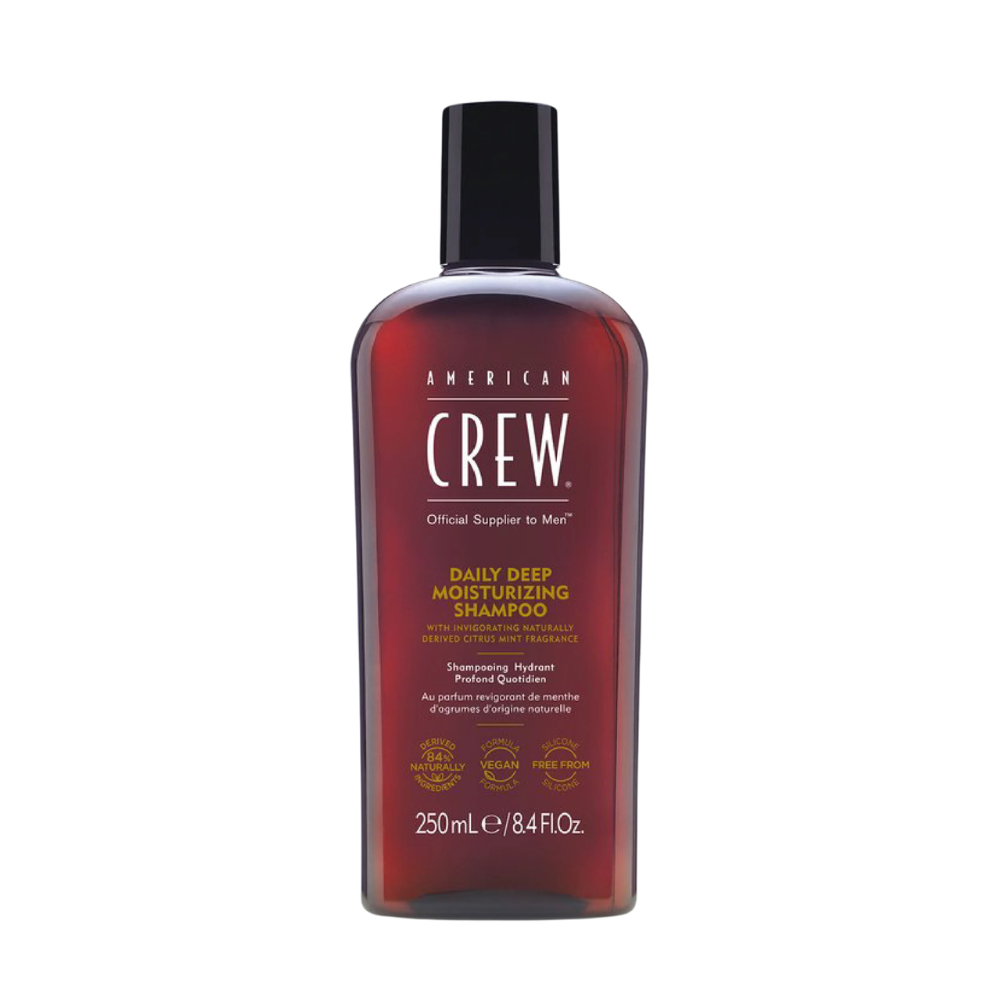 2 x American Crew Daily Deep Moisturizing Shampoo 250mL
