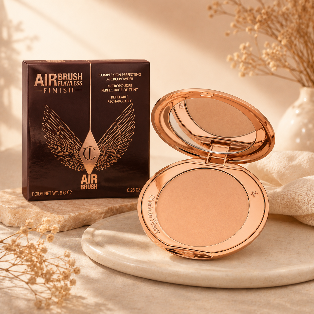 Charlotte Tilbury Airbrush Flawless Finish Powder 8g - 1 Fair