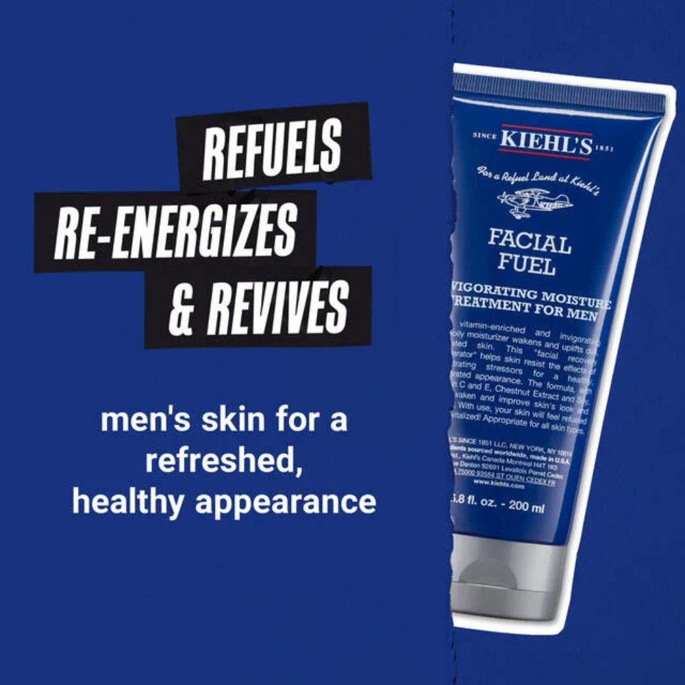 Kiehl's Facial Fuel Invigorating Moisture Treatment for Men 200mL