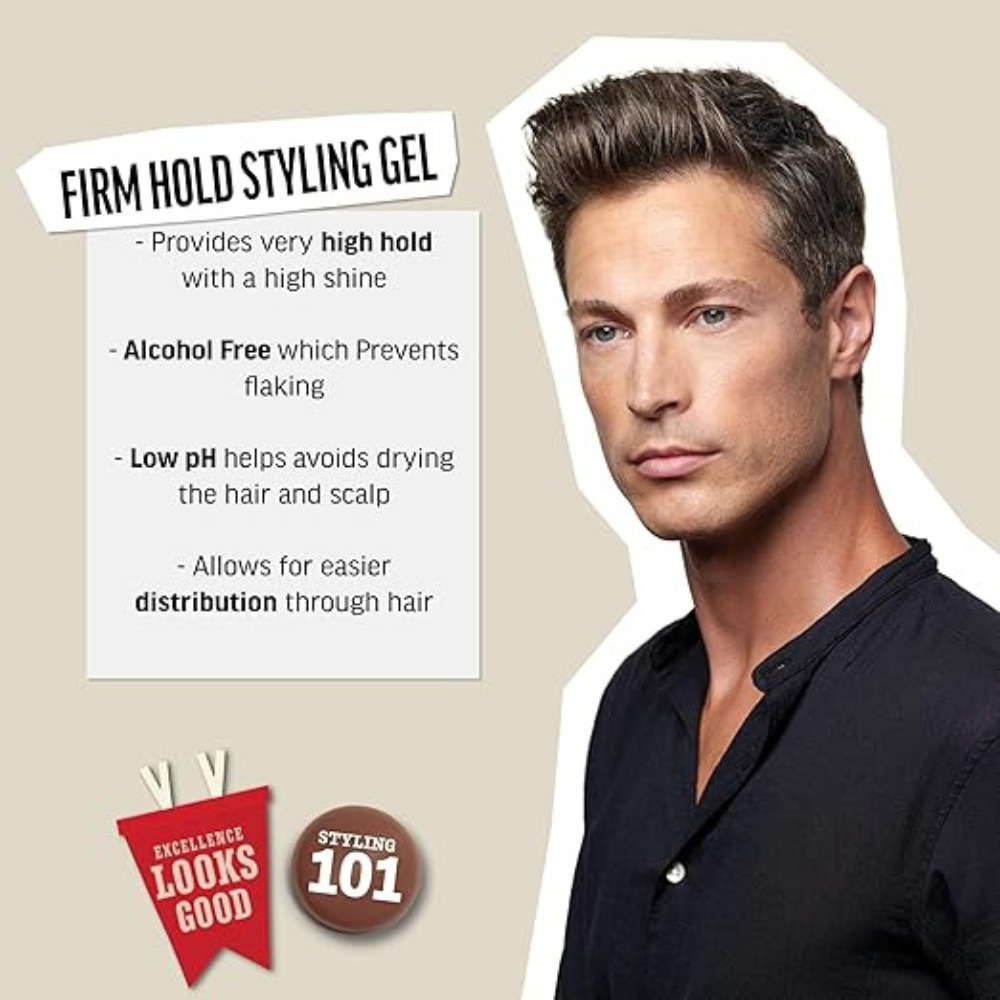 2 x American Crew Firm Hold Styling Gel 250mL