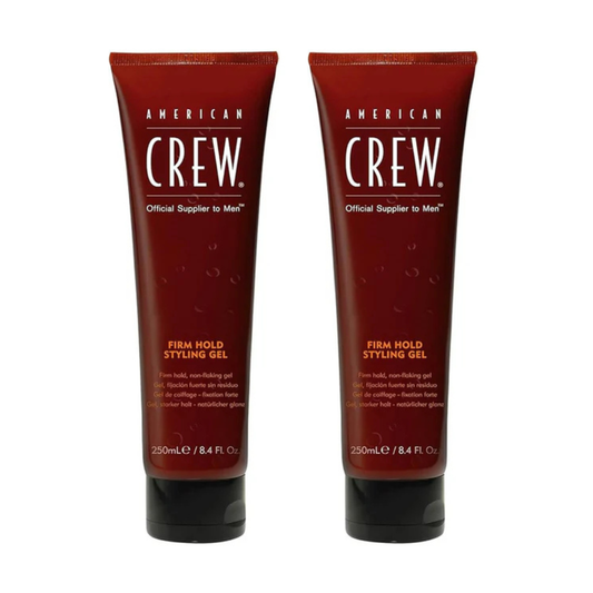 2 x American Crew Firm Hold Styling Gel 250mL