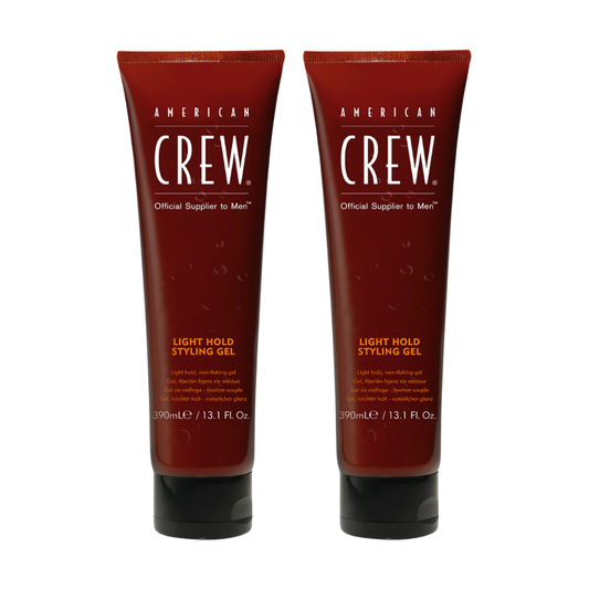 2 x American Crew Light Hold Styling Gel 250mL